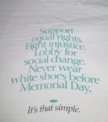 The Great White Shoe Debate